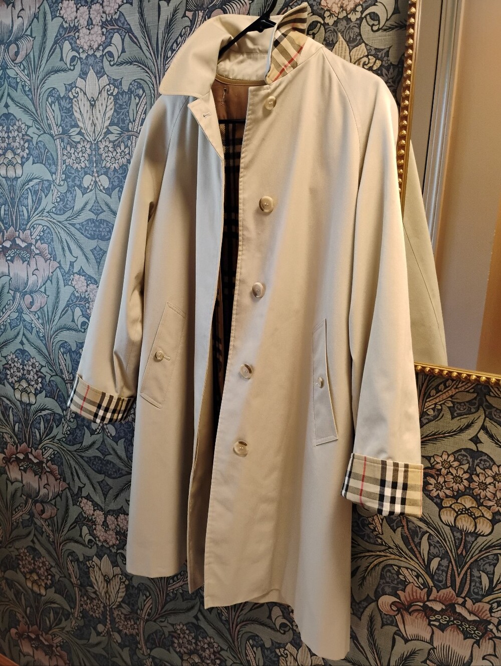 Vintage Burberry Trench Coat With Removable Liner, Mid length